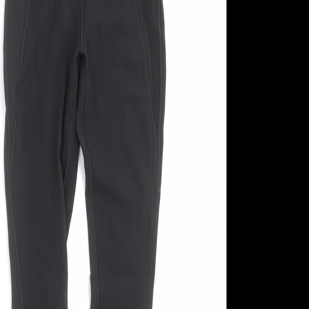 DECATHLON Womens Black   Compression Leggings Size XS L29 in