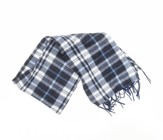Preworn Womens Black Check   Scarf