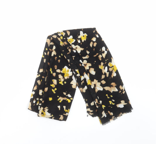 Primark Womens Black Floral   Scarf