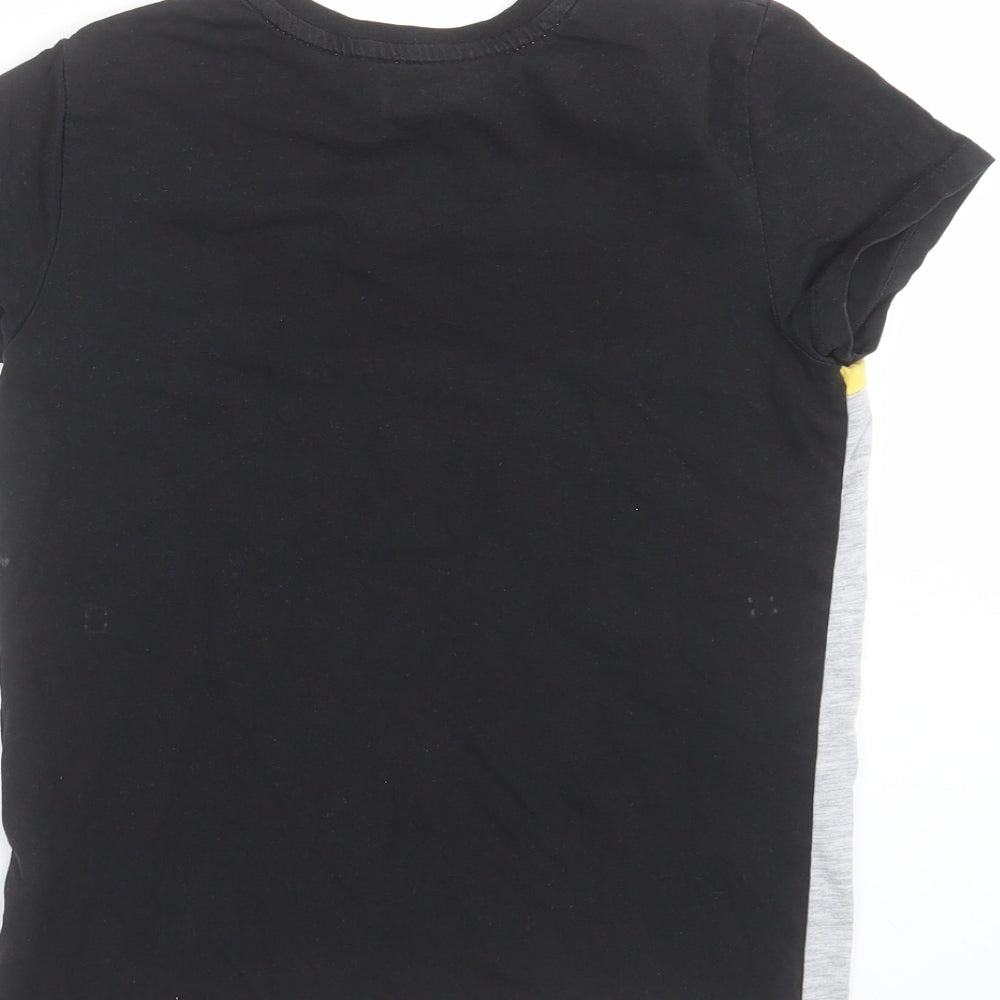 Primark Boys Black   Basic T-Shirt Size S  - FORTNITE