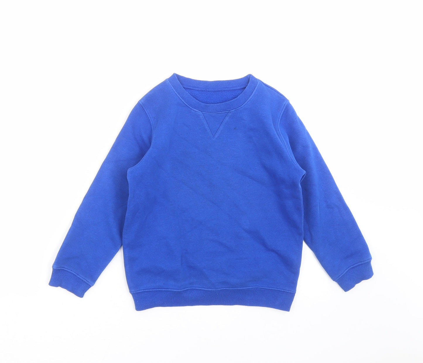 Matalan Boys Blue   Pullover Sweatshirt Size 6 Years  - school