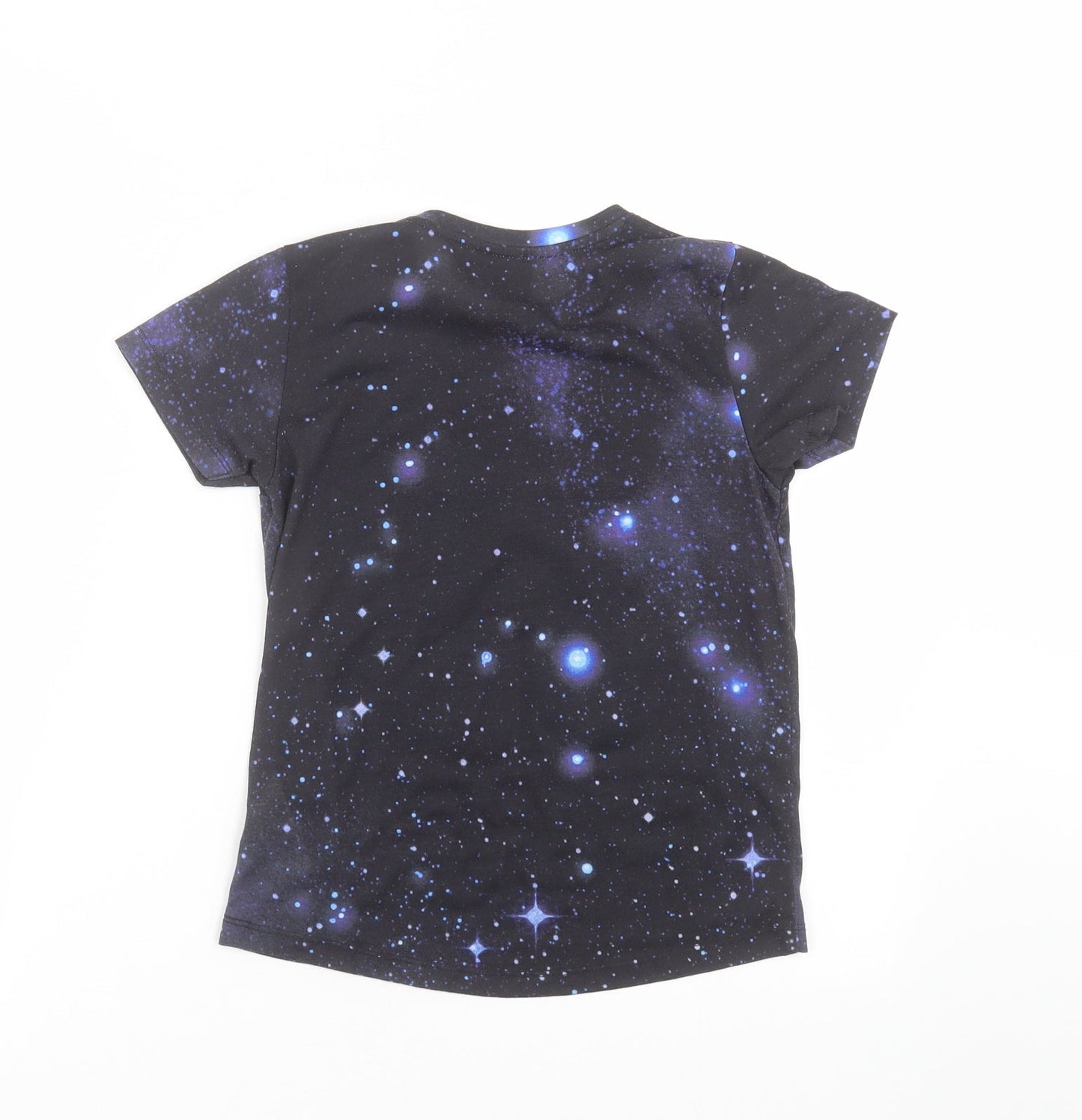 Primark Boys Black   Basic T-Shirt Size 7-8 Years  - star wars
