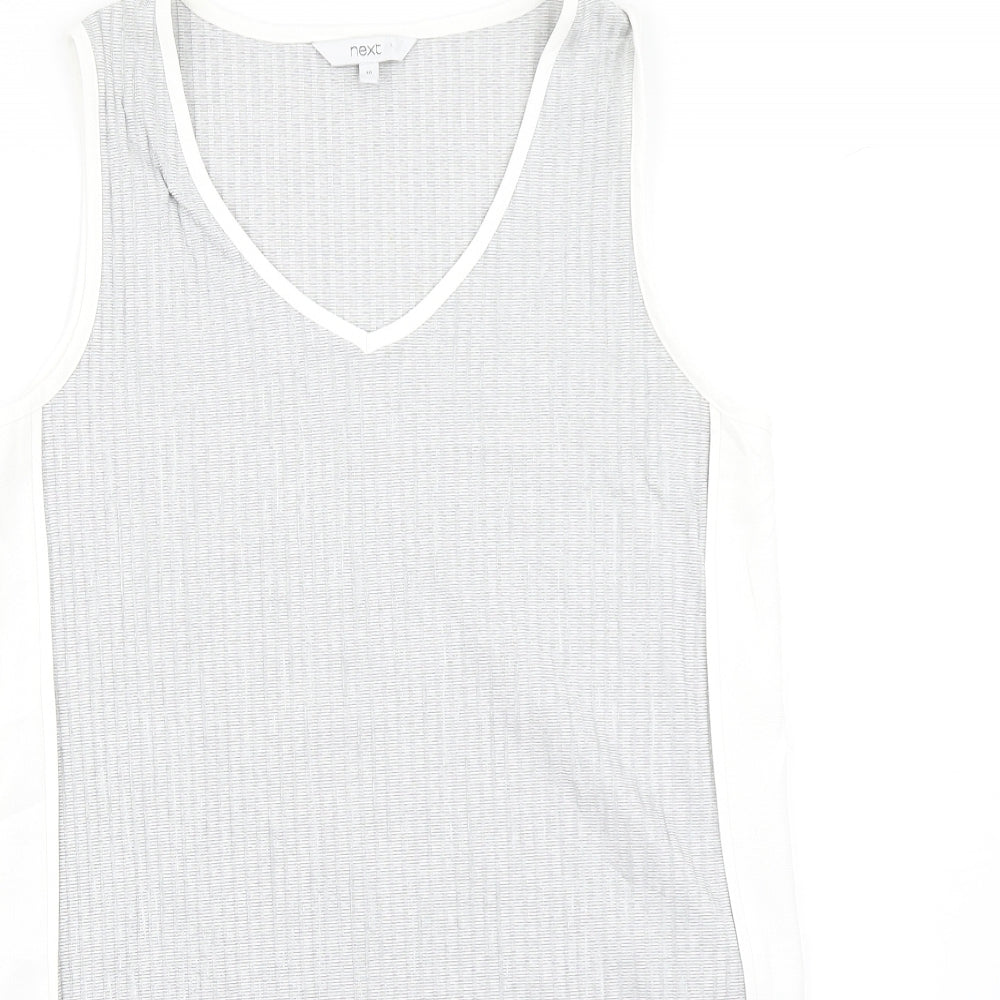 NEXT Womens Grey   Tank Dress  Size 10