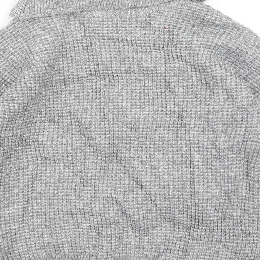 Mohito Womens Grey   Pullover Jumper Size M