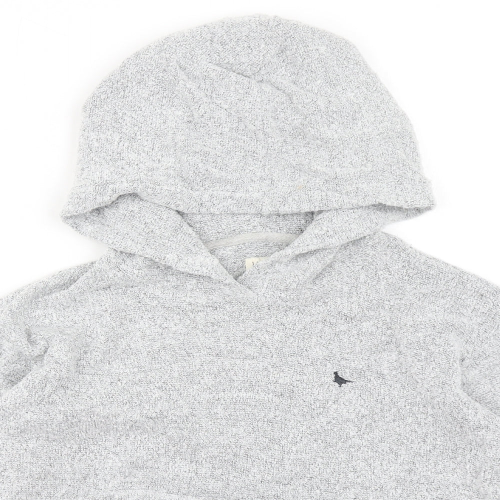 Jack Wills Womens Grey   Pullover Hoodie Size 6