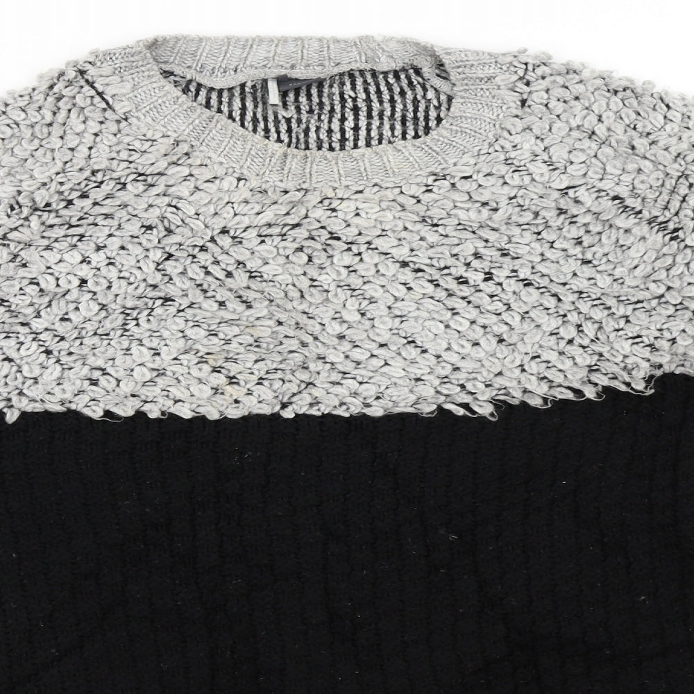 Spark & Fade Womens Black   Pullover Jumper Size L
