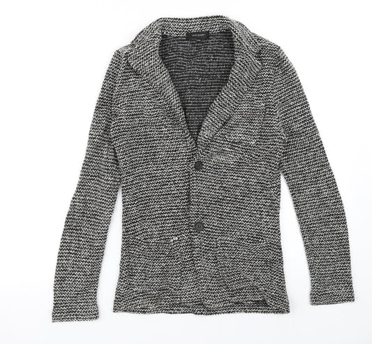 River Island Womens Grey   Jacket Blazer Size 2XS