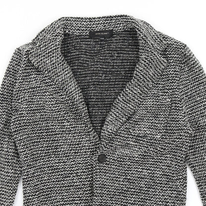 River Island Womens Grey   Jacket Blazer Size 2XS