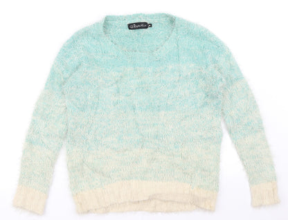 @Republic Womens Blue   Pullover Jumper Size XS