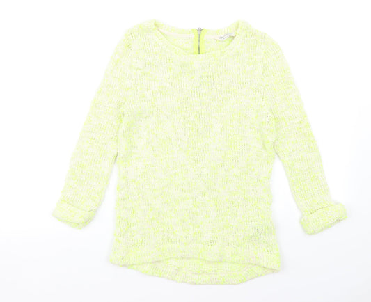 Miss Selfridge Womens Yellow   Pullover Jumper Size 6
