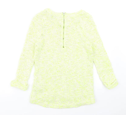 Miss Selfridge Womens Yellow   Pullover Jumper Size 6