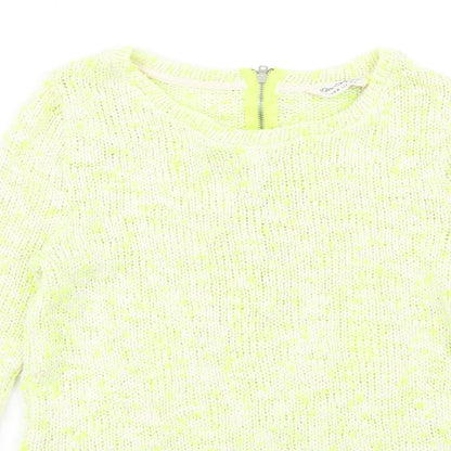 Miss Selfridge Womens Yellow   Pullover Jumper Size 6