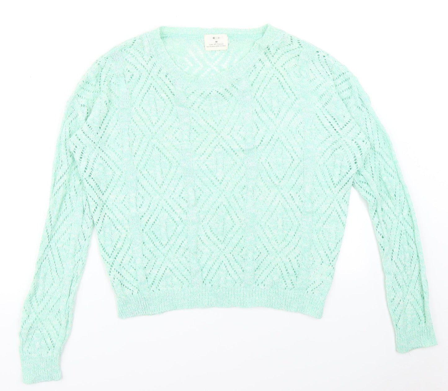 Pins & Needles Womens Blue   Pullover Jumper Size M