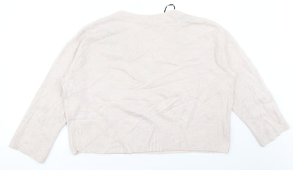 H&M Womens Pink   Pullover Jumper Size M