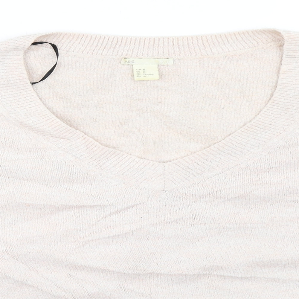 H&M Womens Pink   Pullover Jumper Size M