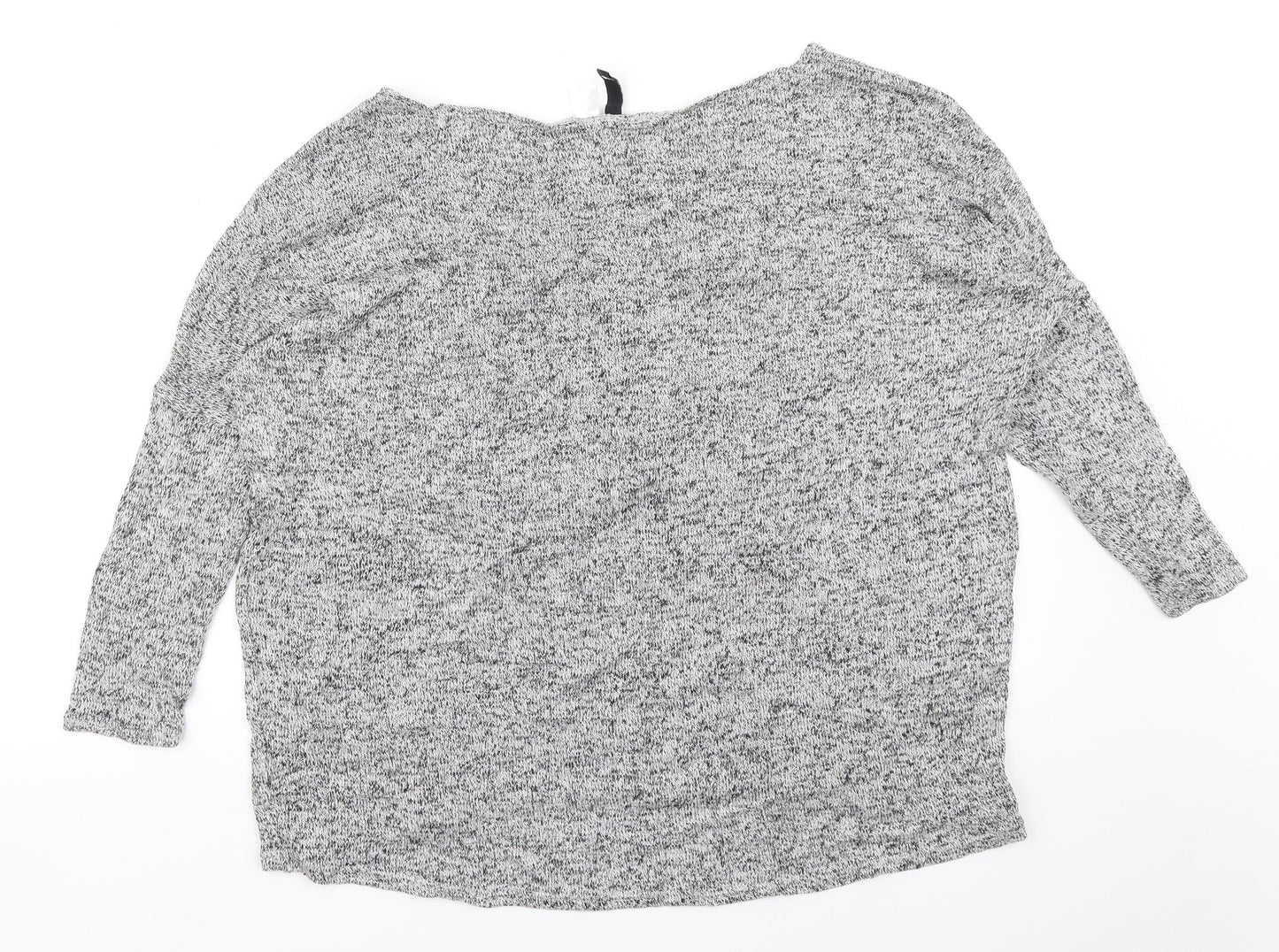 Divided Womens Grey   Pullover Jumper Size M