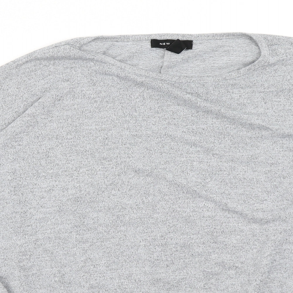 New Look Womens Grey   Pullover Jumper Size M