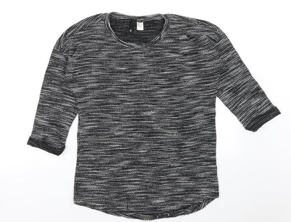 Divided Womens Grey   Pullover Jumper Size S