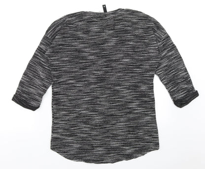 Divided Womens Grey   Pullover Jumper Size S