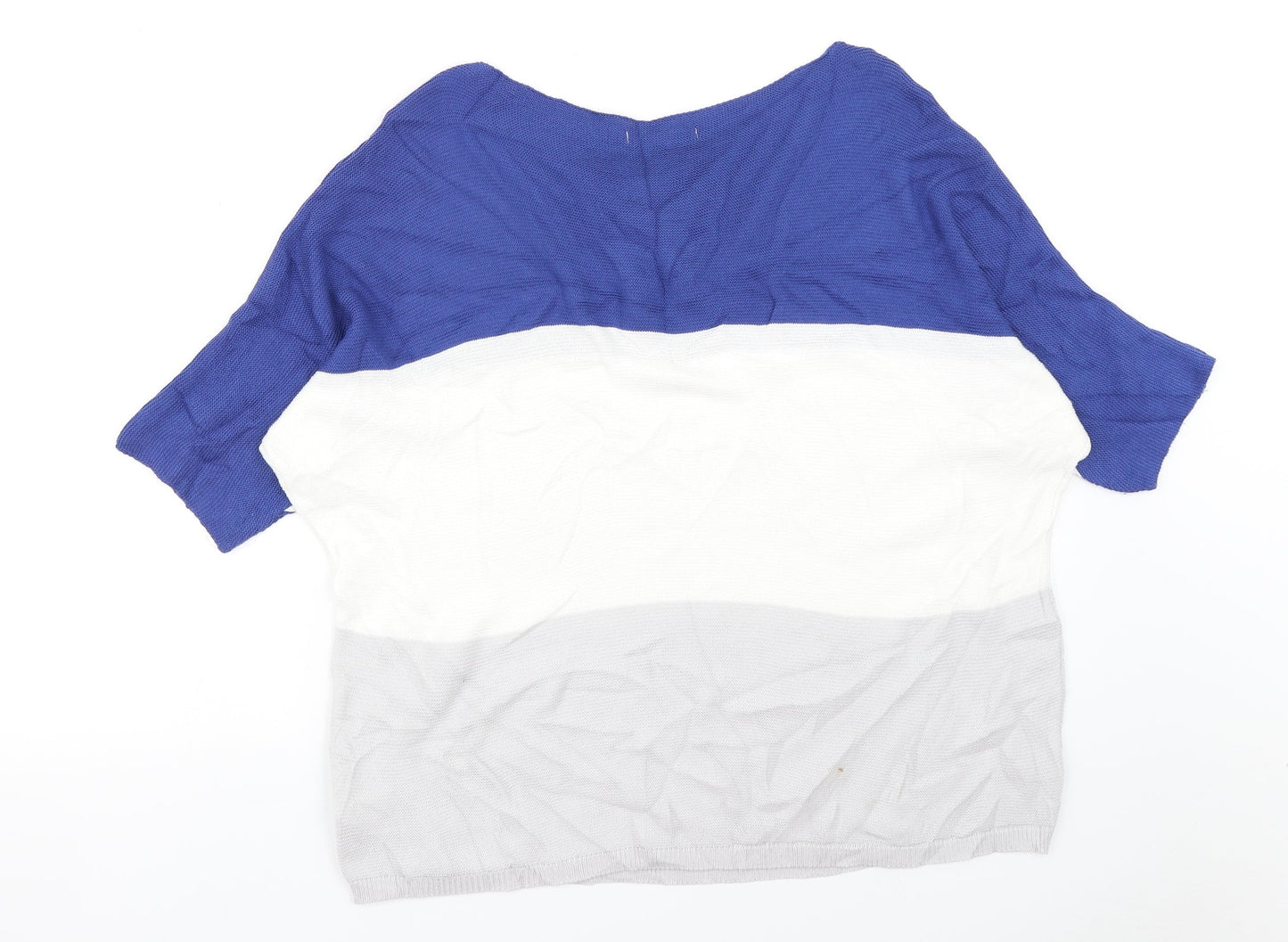 Nabella Womens Blue   Pullover Jumper Size L