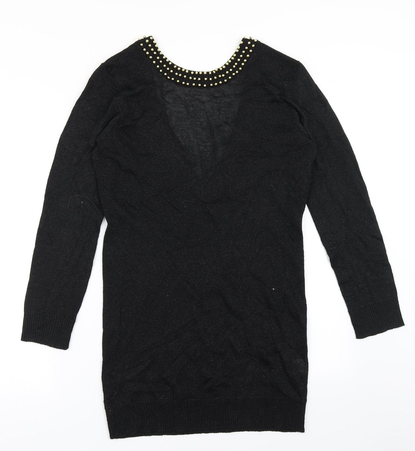 Motel Rocks Womens Black   Pullover Jumper Size S