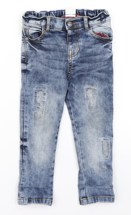 F&F Baby Blue   Capri Jeans Size 18-24 Months