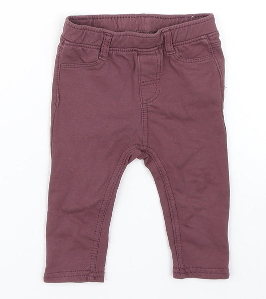 H&M Baby Purple   Jogger Trousers Size 6-9 Months