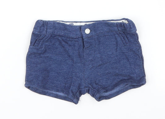 May Baby Blue   Capri Leggings Size Newborn