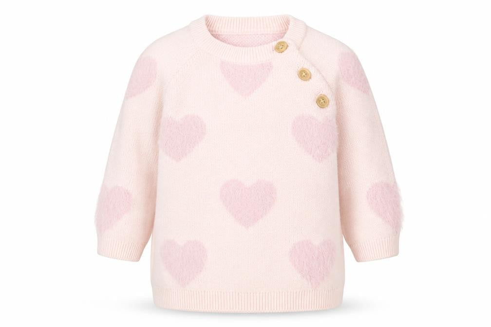 George Girls Pink   Pullover Jumper One Size