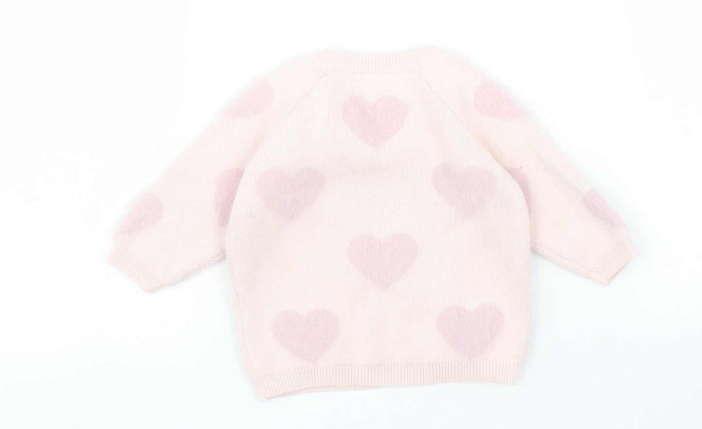 George Girls Pink   Pullover Jumper One Size