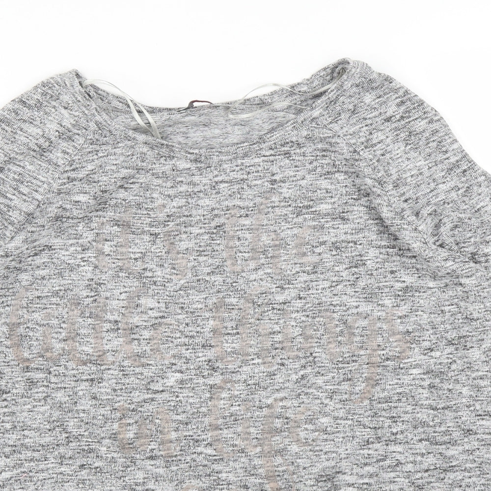 Papaya Womens Grey   Pullover Jumper Size 18