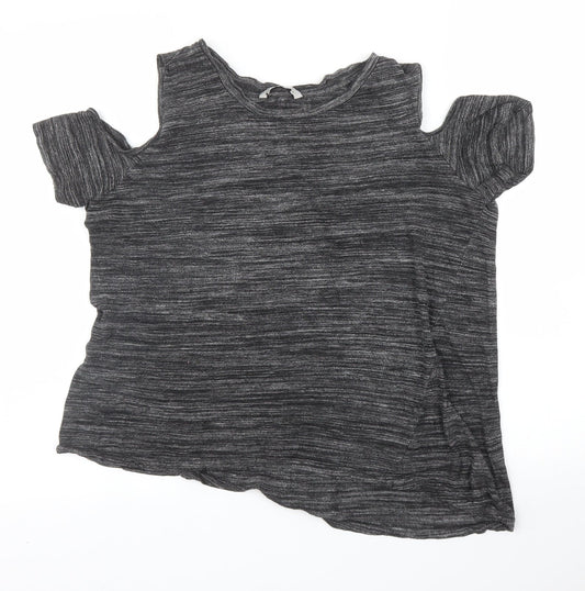 TU Womens Grey   Basic Blouse Size 14