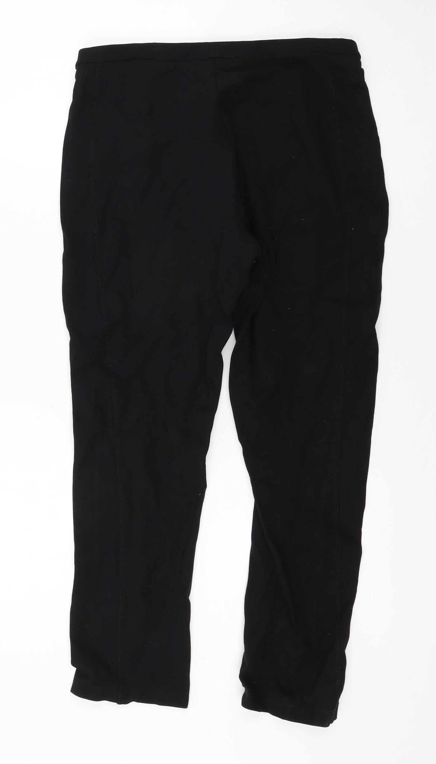 Marks and Spencer Womens Black   Trousers  Size 14 L24.5 in