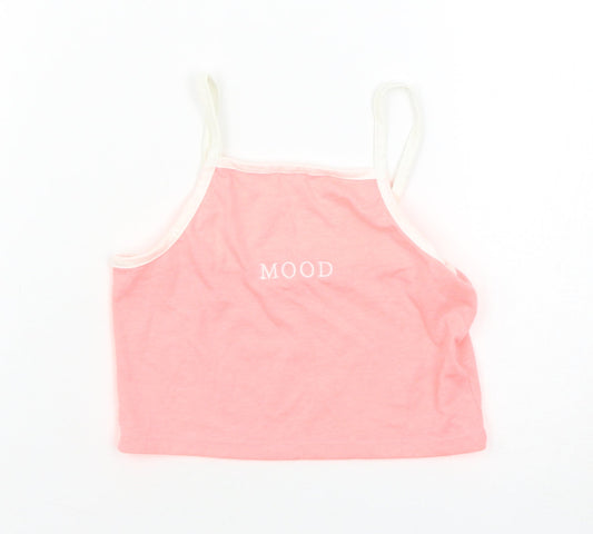Matalan Girls Pink   Basic Tank Size 9 Years