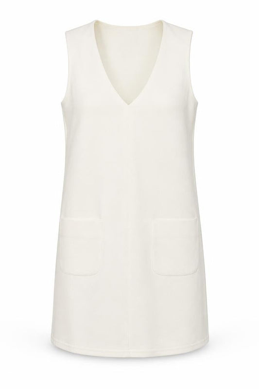 Topshop Womens White   Tank Dress  Size 6