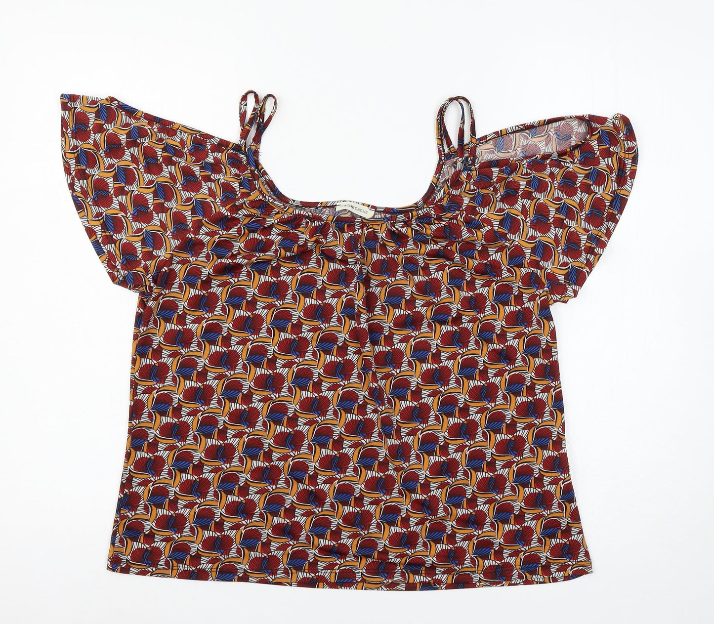 Cache Cache Womens Multicoloured   Basic T-Shirt Size M