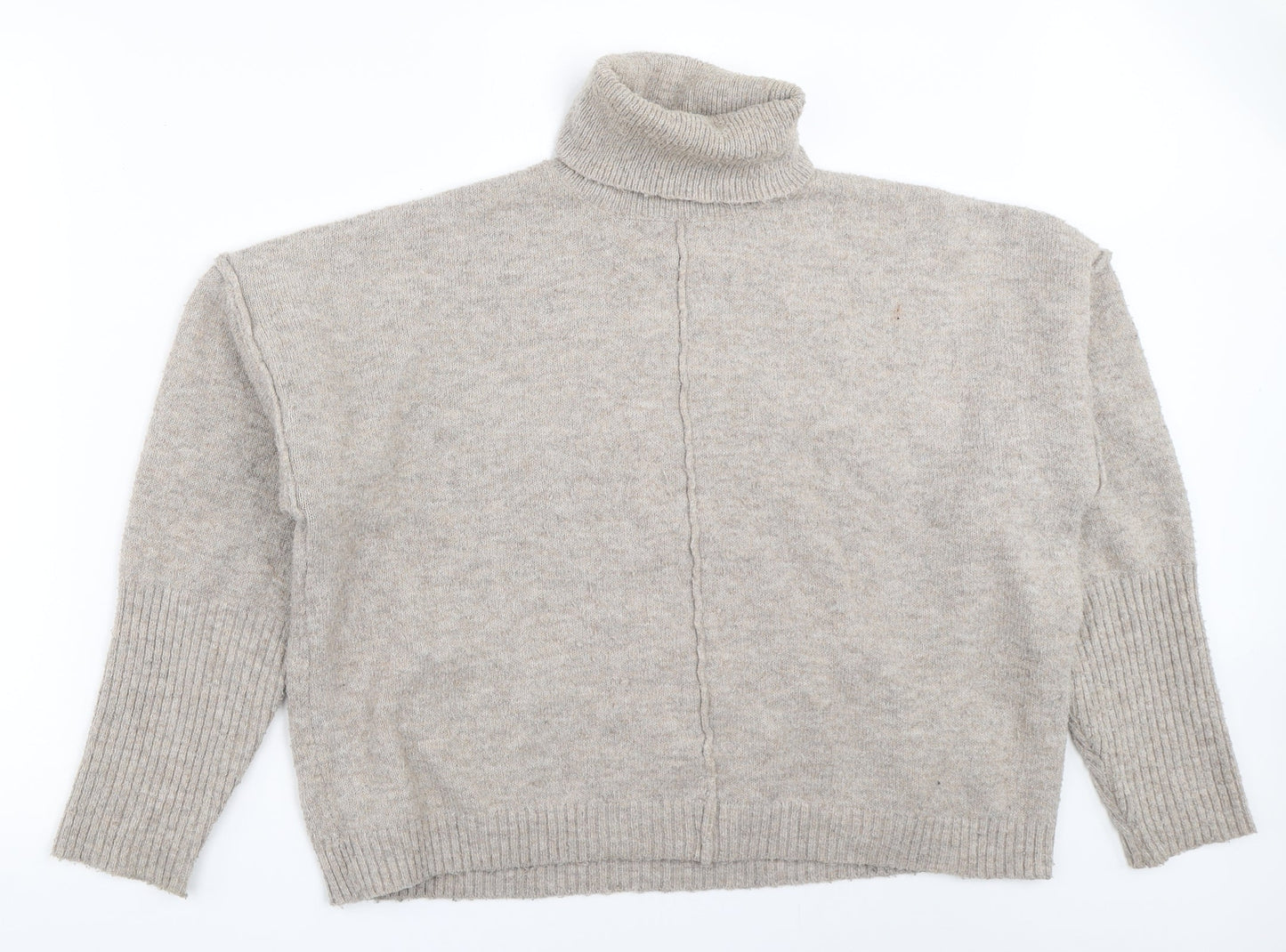 Missguided Womens Beige   Pullover Jumper Size 8