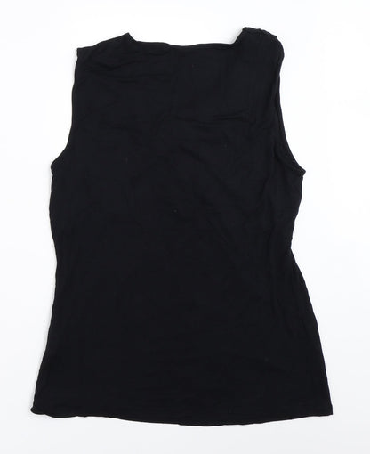 Tahari Womens Black   Basic Tank Size L