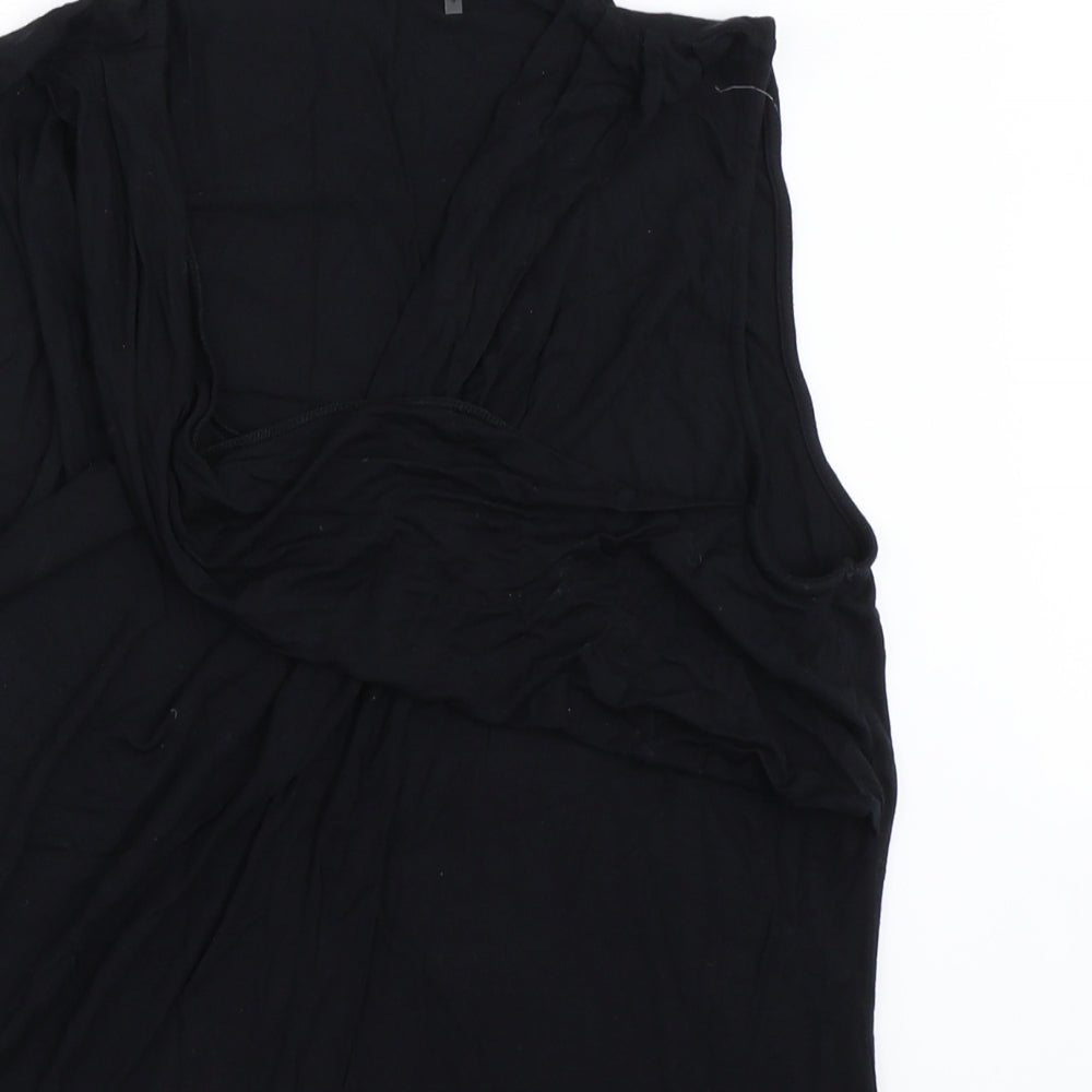 Tahari Womens Black   Basic Tank Size L