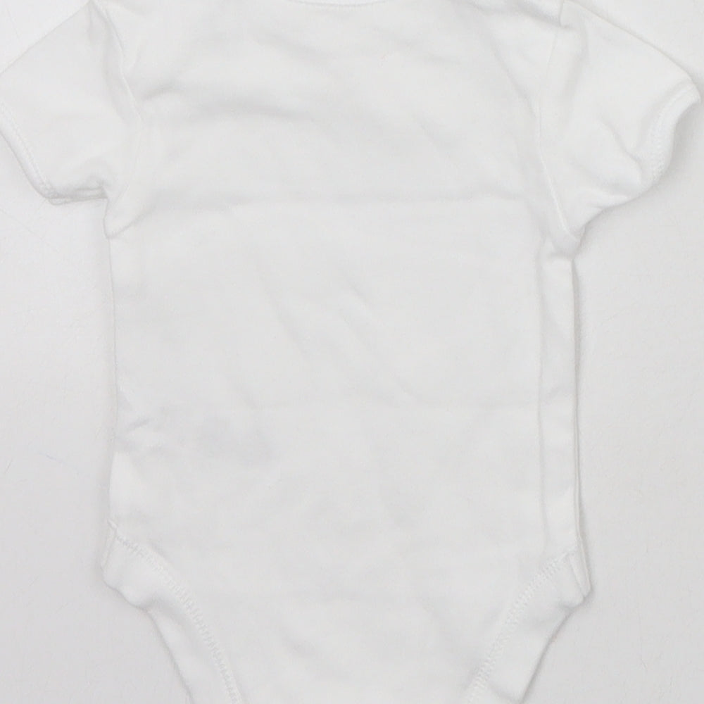 George Baby White   Babygrow One-Piece Size Newborn