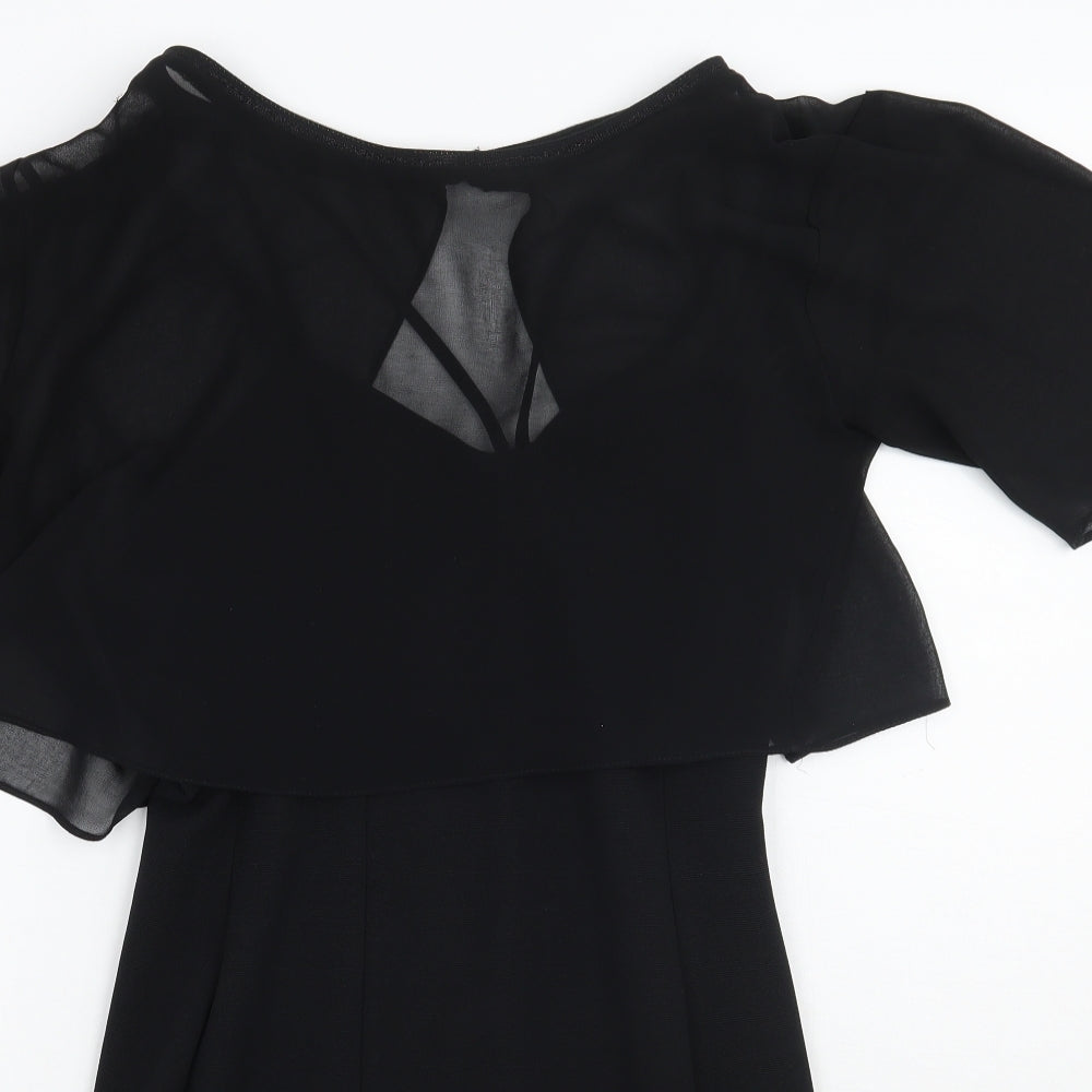 Silence + Noise Womens Black   A-Line  Size S