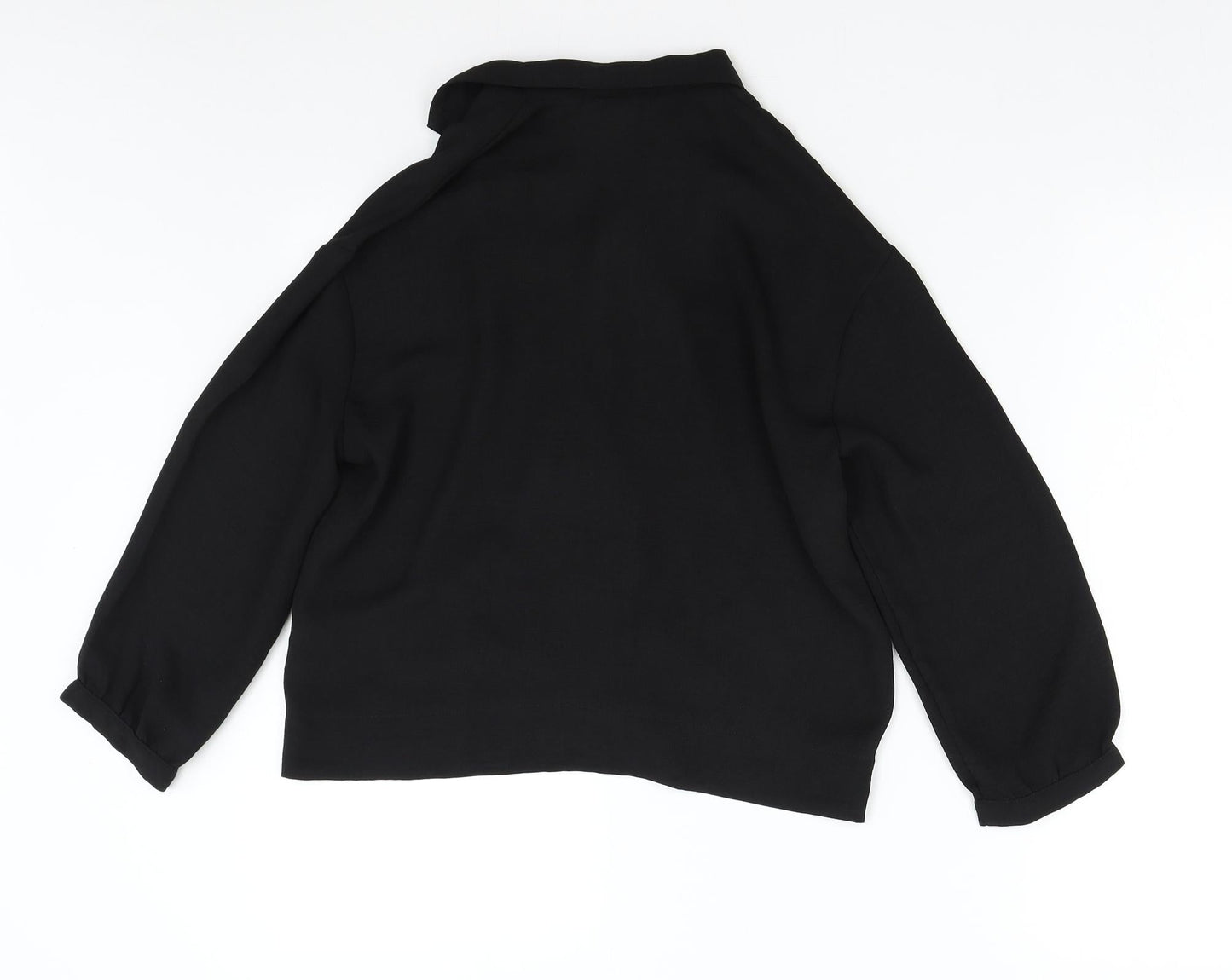 Topshop Womens Black   Basic Blouse Size 6