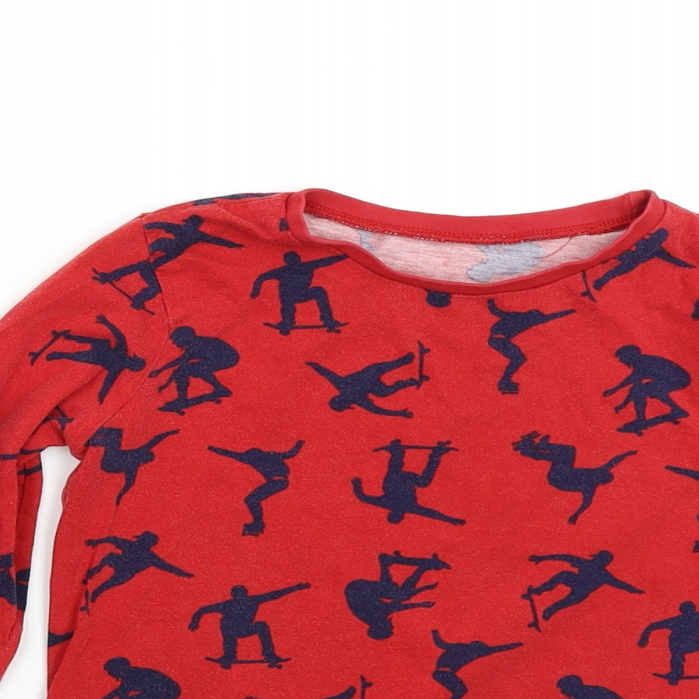 George Boys Grey   Basic T-Shirt Size 7-8 Years  - Skate Boarding