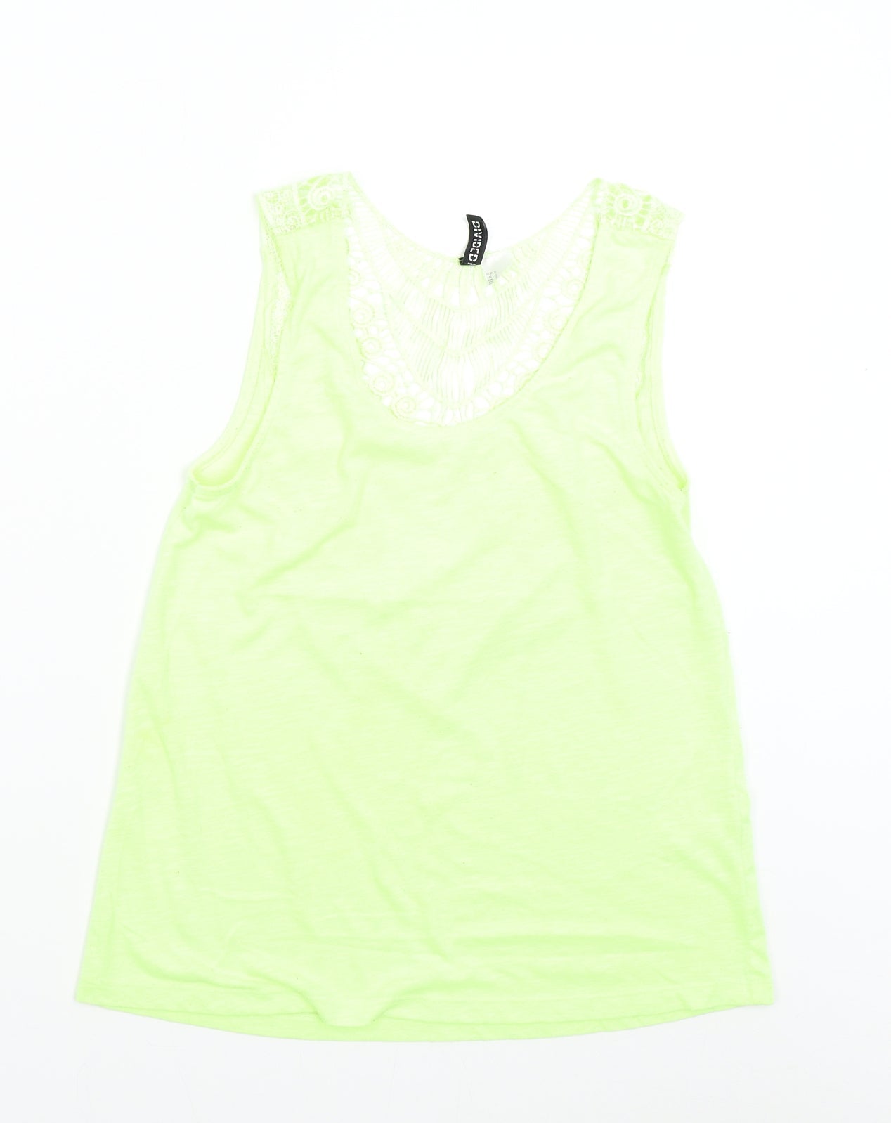 H&M Womens Green   Basic Tank Size S