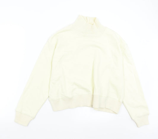 Primark Womens Ivory   Pullover Sweatshirt Size 12