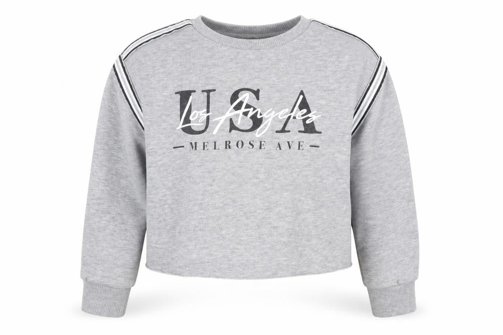 Primark Girls Grey   Pullover Sweatshirt Size 7-8 Years