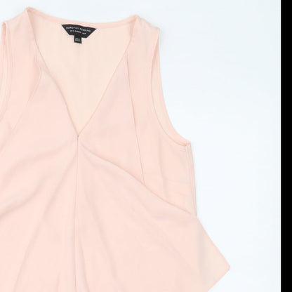 Dorothy Perkins Womens Pink   Basic Tank Size 10