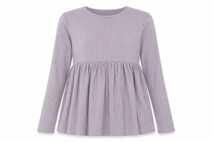 Boohoo Womens Purple   Basic Blouse Size 10