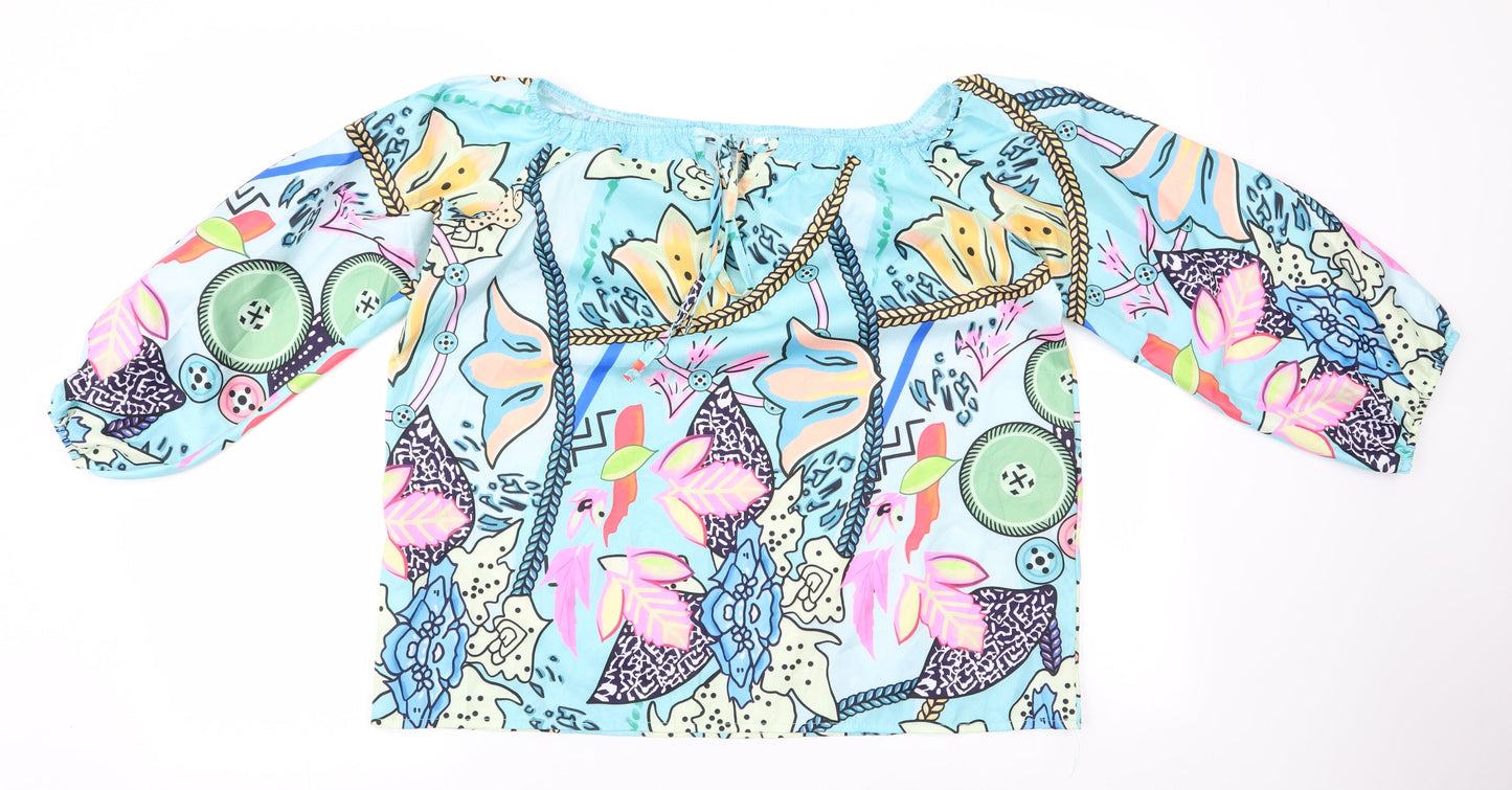 Preworn Womens Multicoloured   Basic Blouse Size S
