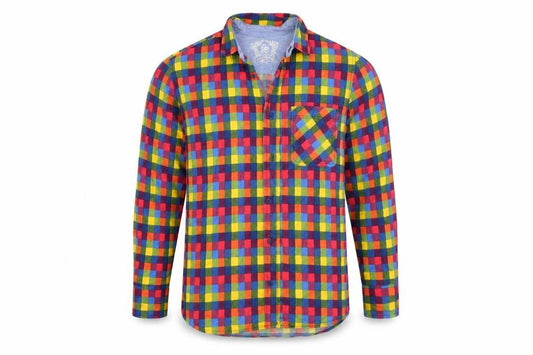 Primark Mens Multicoloured Check   Button-Up Size S
